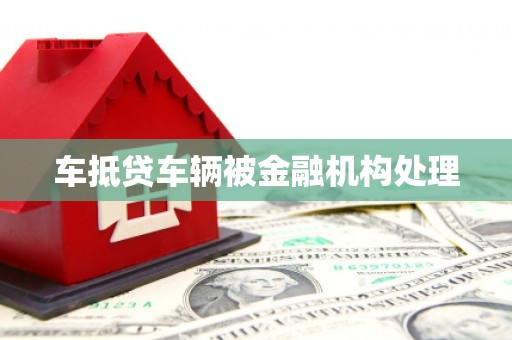 怀集车抵贷车辆被金融机构处理